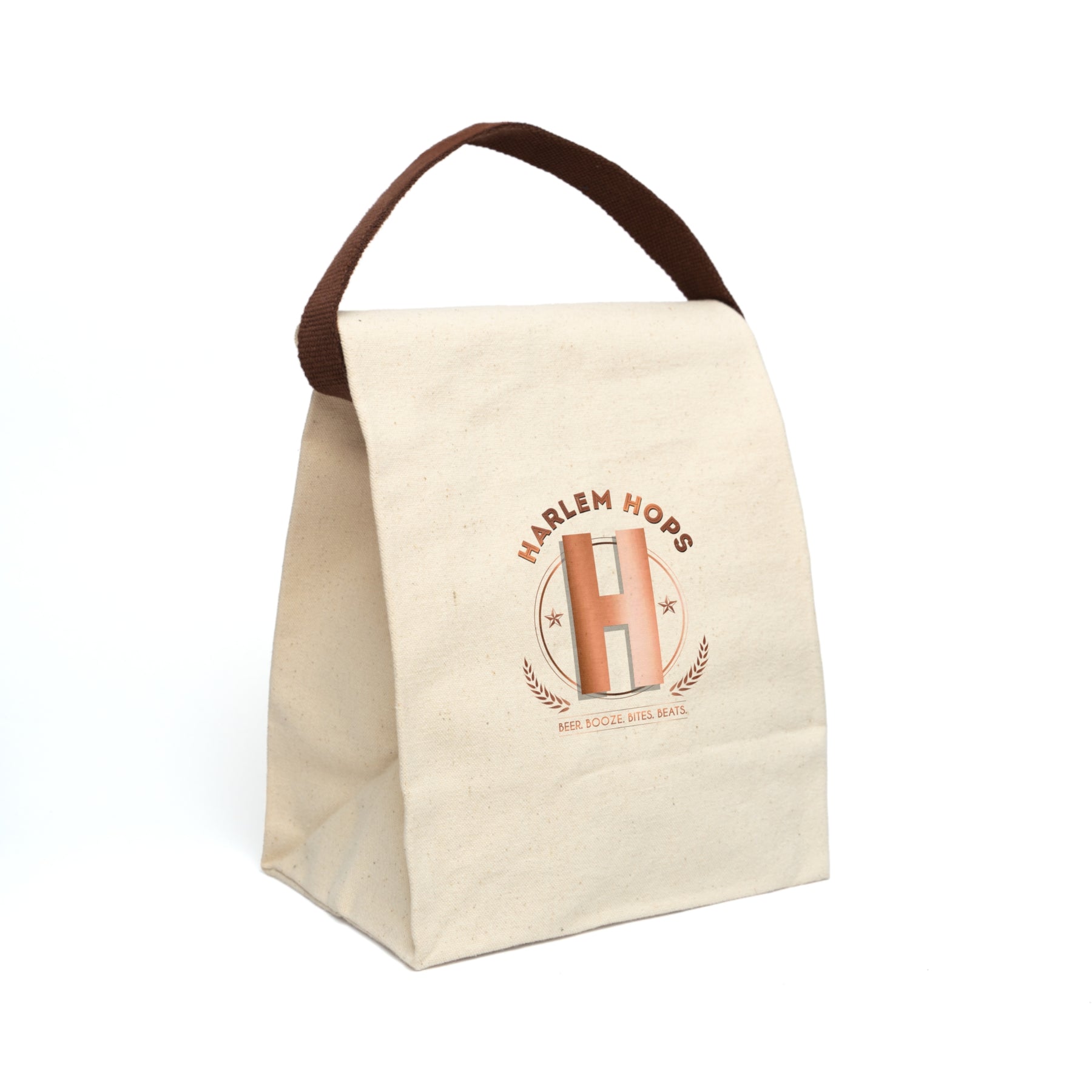 Canvas Lunch Bag With Strap